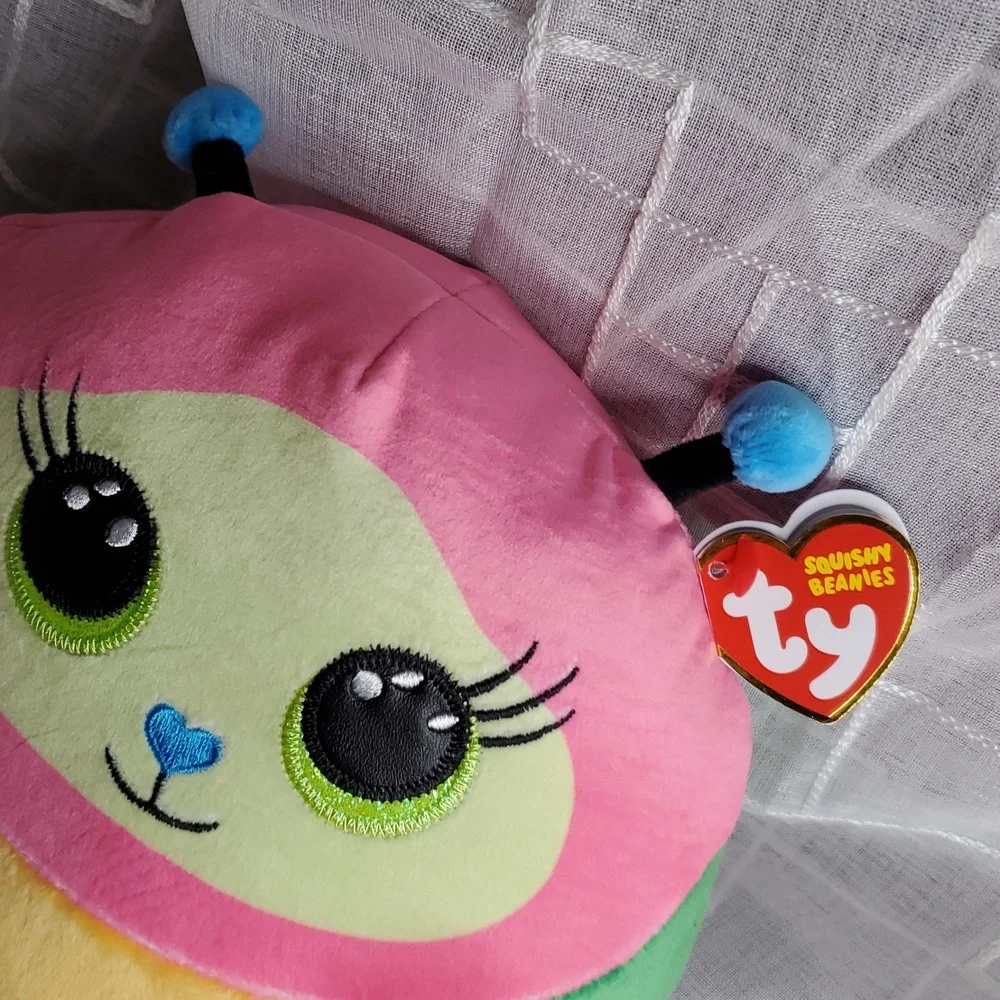 Ty Plush Colorful Caterpillar‎ Pillow